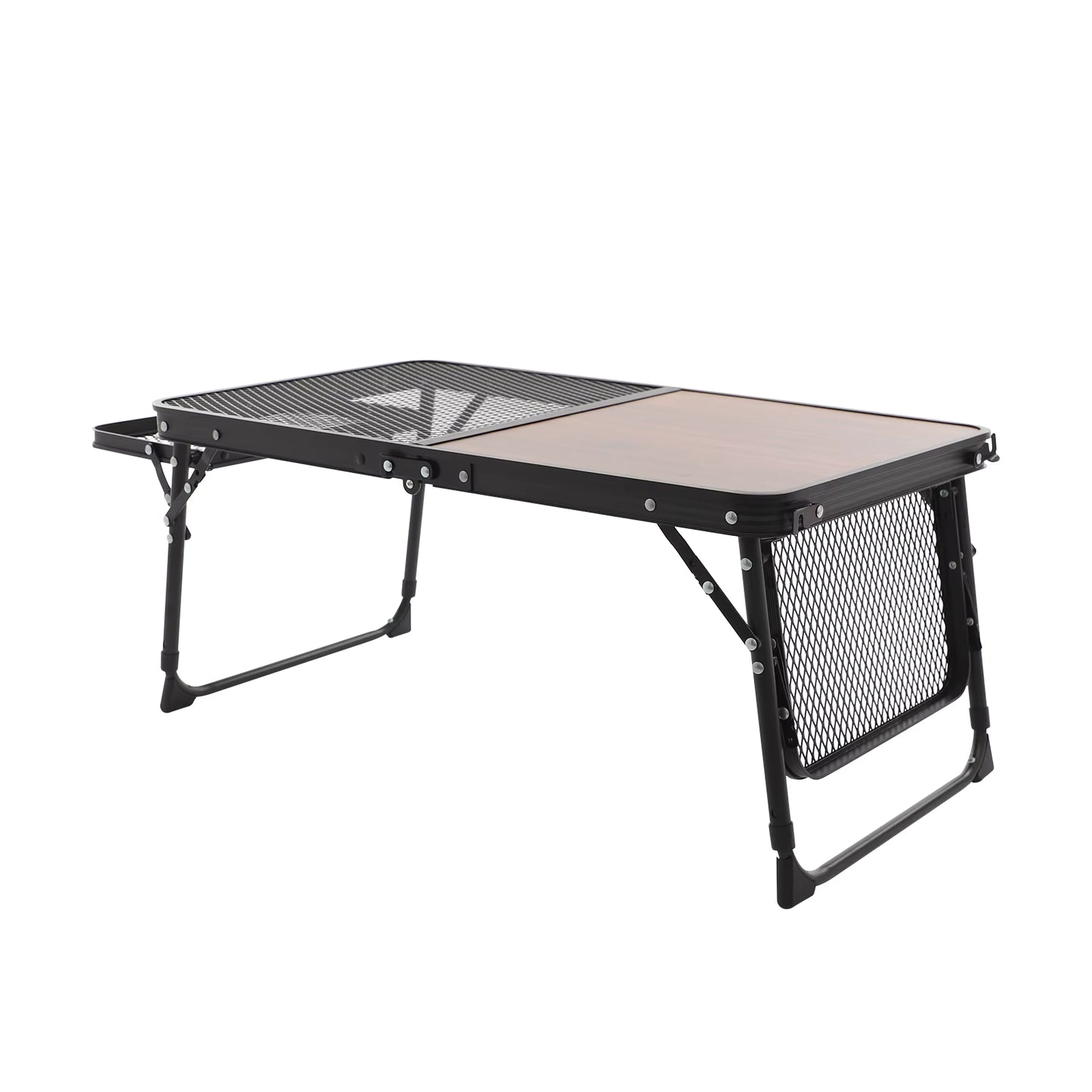 Table de Camping Pliante Réglable en Hauteur – Table Portable Multifonction pour Camping et Barbecue