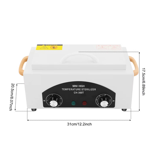 Stérilisateur chaleur sèche 2L 300W avec minuterie