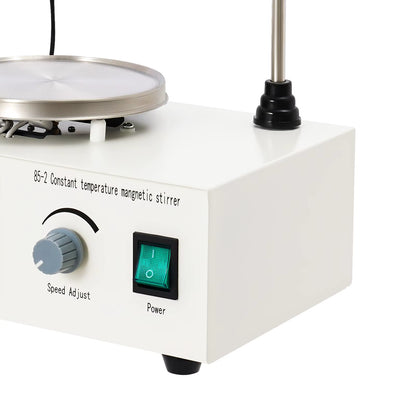 Agitateur Magnétique Chauffant 250W – Plaque Chauffante avec Contrôle Température et Vitesse – Mélangeur de Laboratoire Numérique 2000 ml