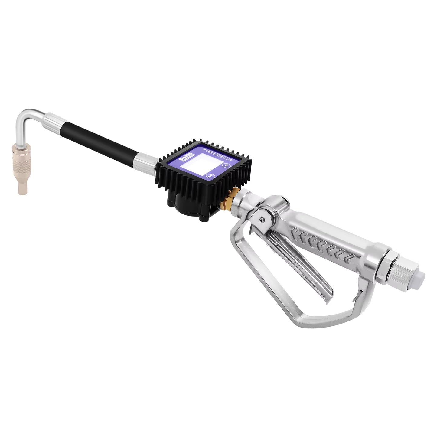 Pistolet distributeur d’huile électronique 45BAR avec compteur digital, pompe de transfert huile moteur, pistolet de dosage précis pour atelier auto
