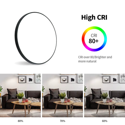 Plafonnier LED rond 24W étanche moderne