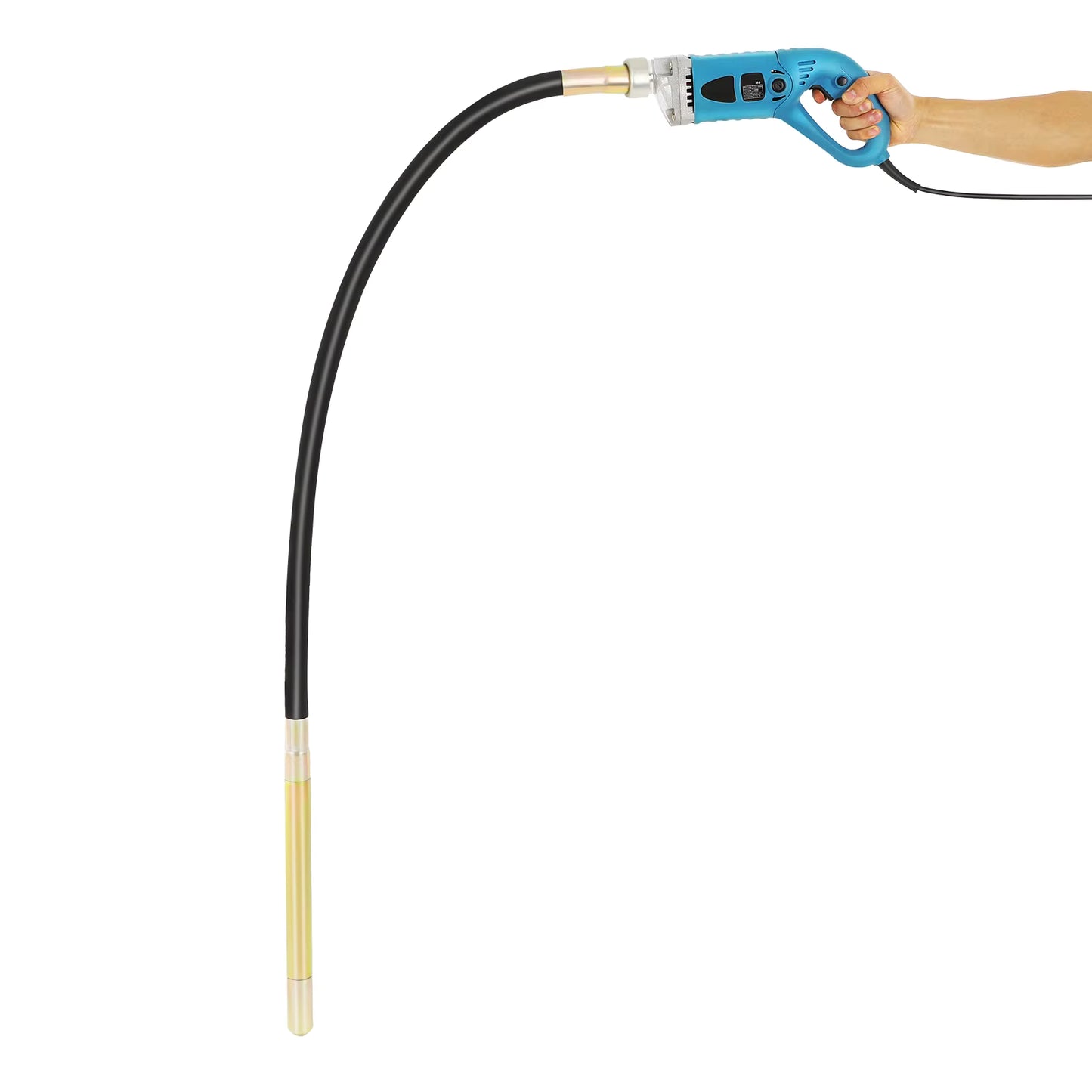 Vibreur à Béton Électrique Sans Fil 1300W – Outil Vibrant Portable avec Tige 1.5/2 m