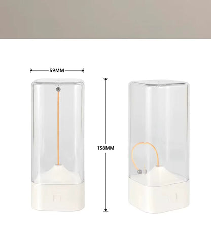 Lampe de Bureau LED Design Magnétique Rechargeable – Tactile USB – Chambre, Bureau & Camping