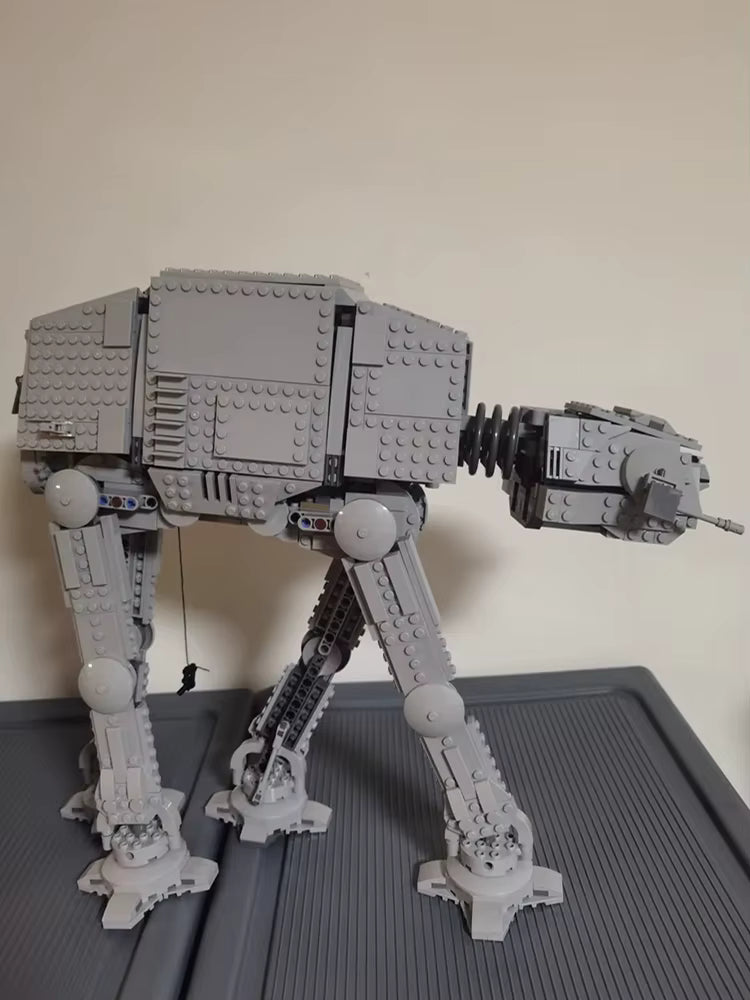 Figurine robot marcheur 1267 pièces – Modèle mécanique à construire type science-fiction – Blocs de construction compatibles