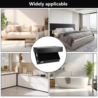 Étagère Murale Flottante avec Compartiment Secret Caché – Coffre de Rangement Dissimulé pour Salon, Bureau, Chambre et Cuisine