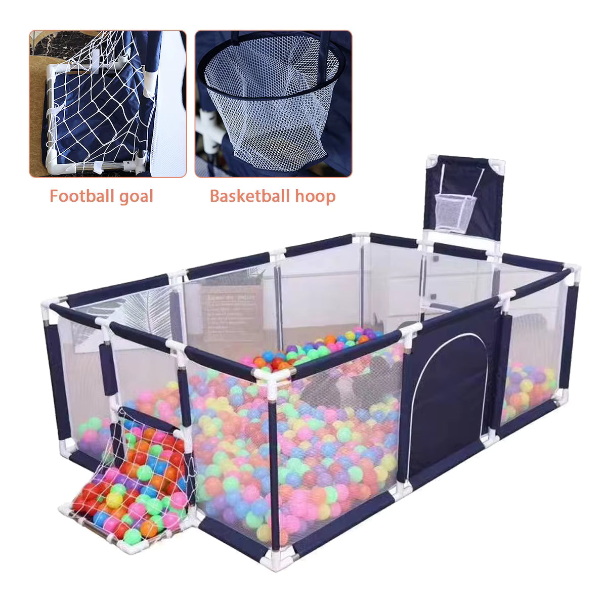Parc Bébé Intérieur 6 Mois à 6 Ans – Aire de Jeux Enfant avec Clôture de Sécurité