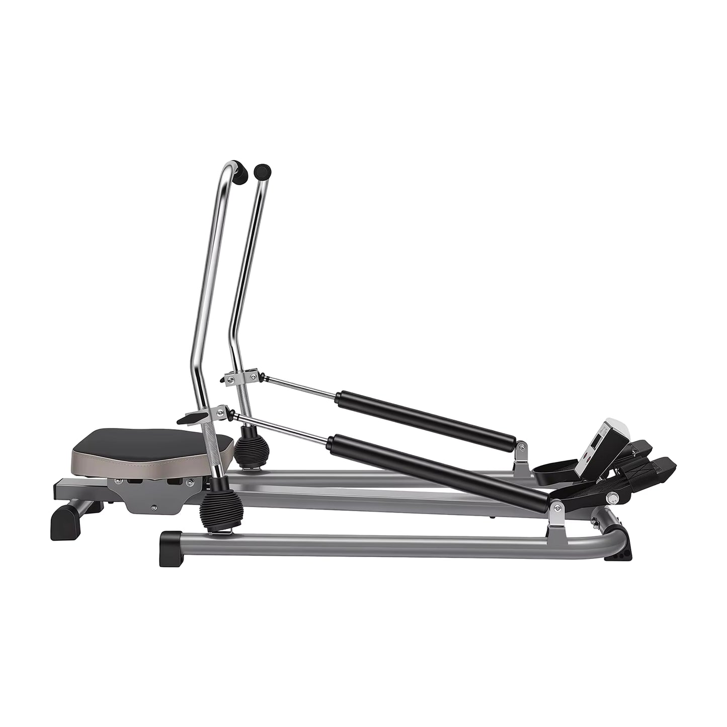 Rameur Hydraulique Double Barre Pliable – Écran LCD, Résistance Réglable | Cardio & Musculation à Domicile