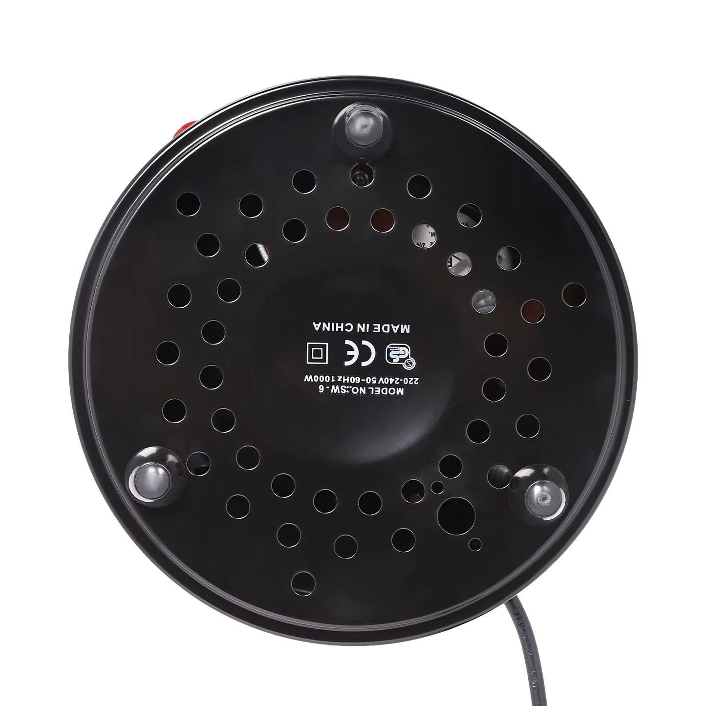 Grill électrique vertical 1000W avec brochettes rotatives