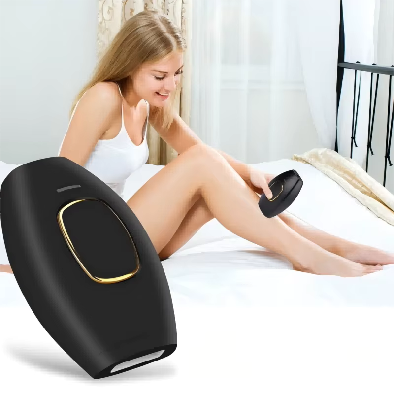 Appareil d’Épilation IPL Lumière Pulsée Portable – Épilateur Électrique pour Corps et Visage – Réduction Progressive des Poils – Soin Beauté à Domicile – Prise EU