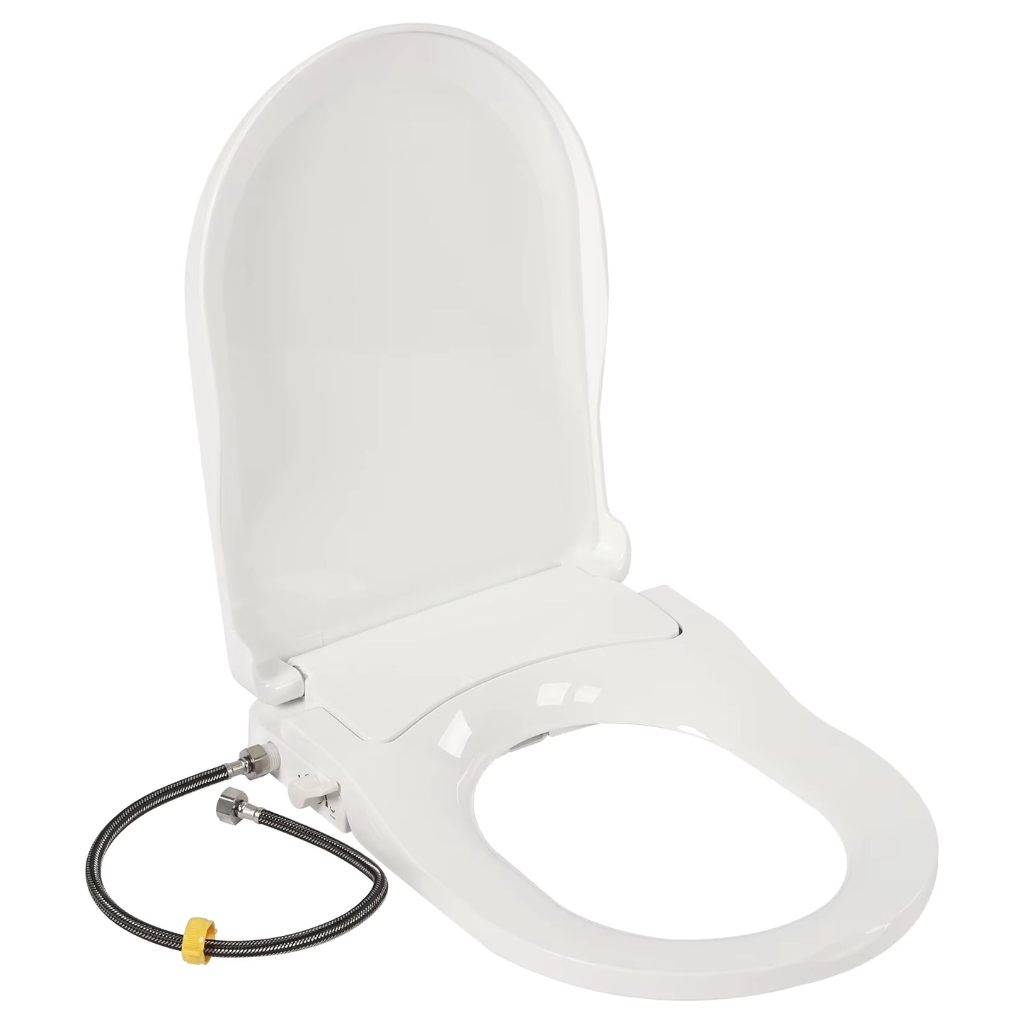 Siège WC Bidet Non Électrique – Double Buse Lavage Féminin et Arrière – Fermeture Douce
