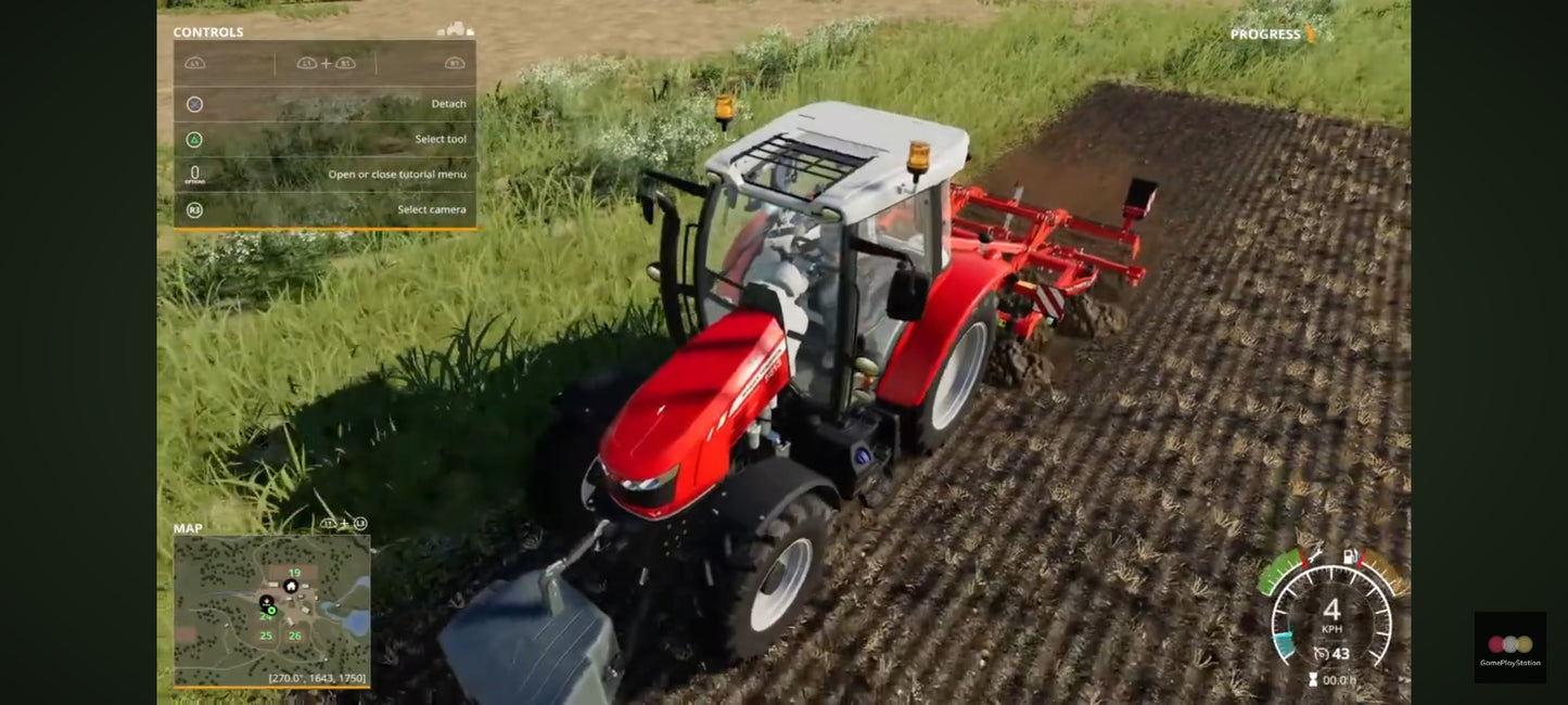 Jeu vidéo PS4 : farming simulator 19 ps4 (simulateur d'agriculture 19 ps4)