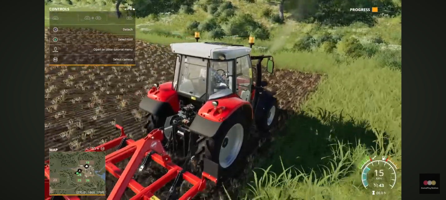 Jeu vidéo PS4 : farming simulator 19 ps4 (simulateur d'agriculture 19 ps4)