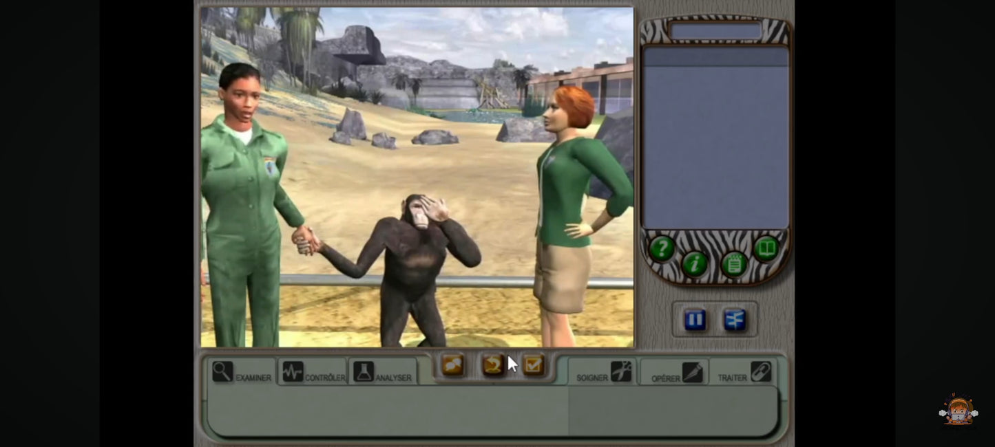 Jeu vidéo PC : mission vétérinaire soigne les animaux du zoo jeu pc