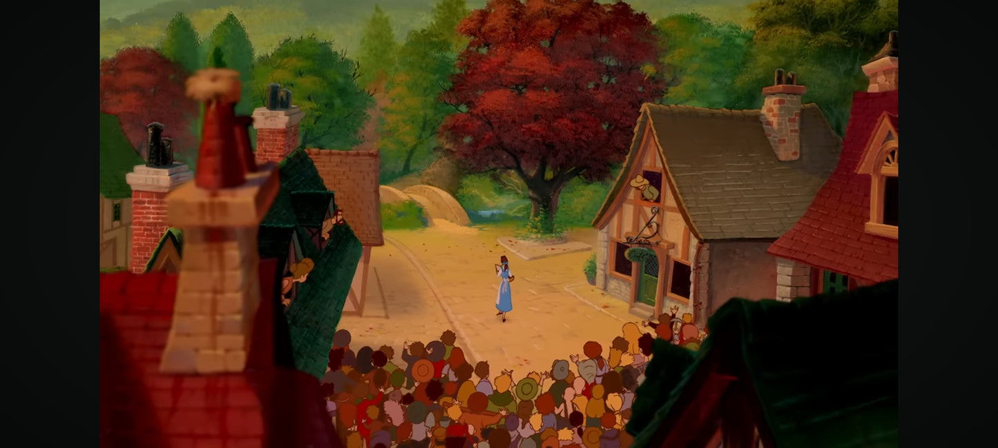 DVD : la belle et la bete dessin animé complet en