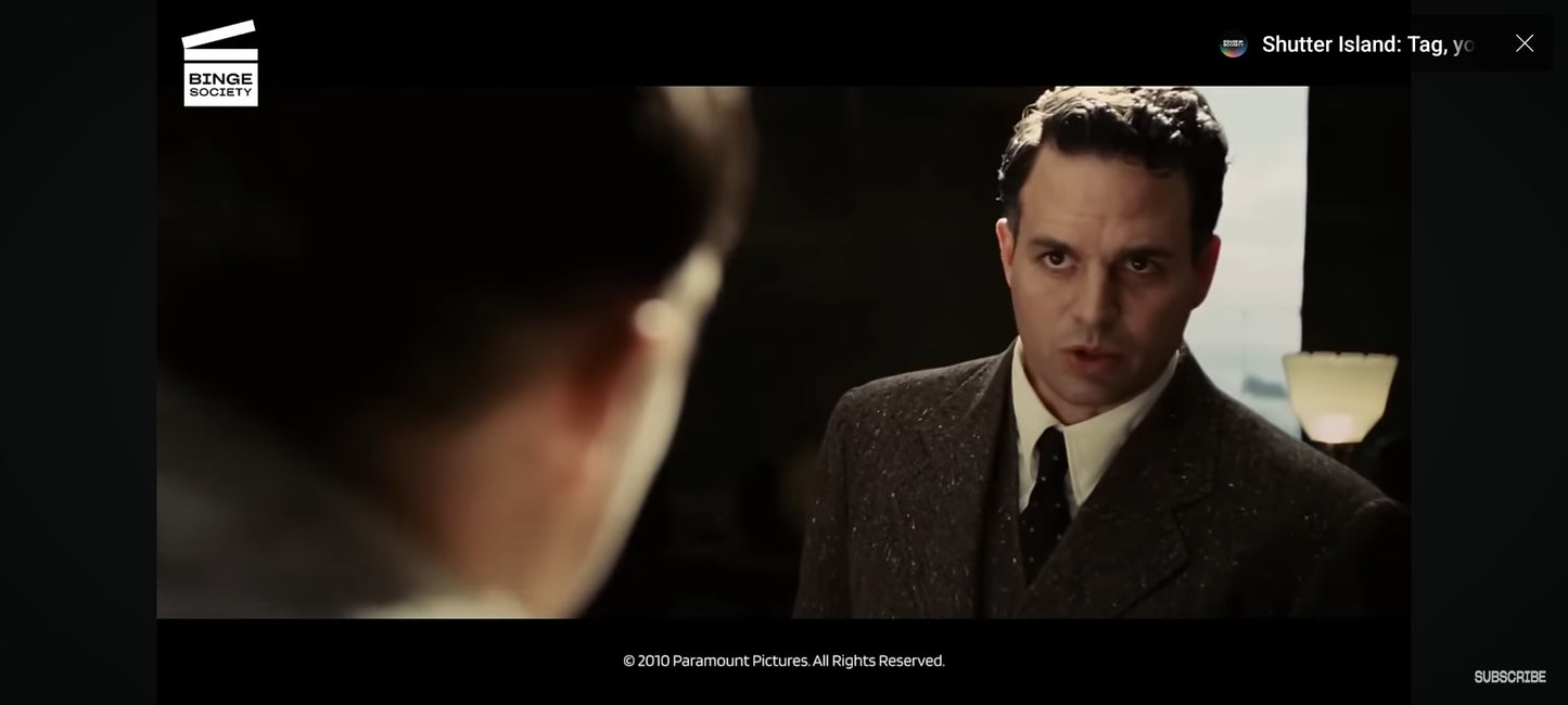 dvd leonardo dicaprio shutter island