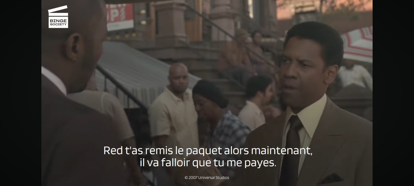 DVD : american gangster