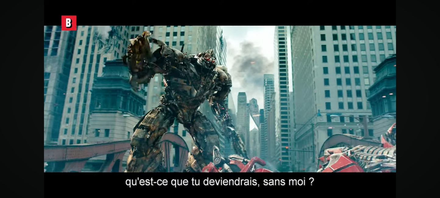 DVD : transformers 3 la face cachée de la lune en