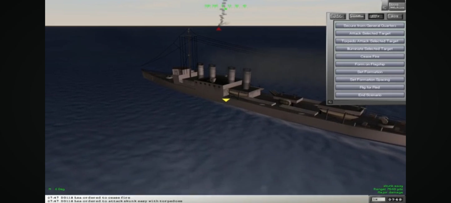 Jeu vidéo : destroyer command