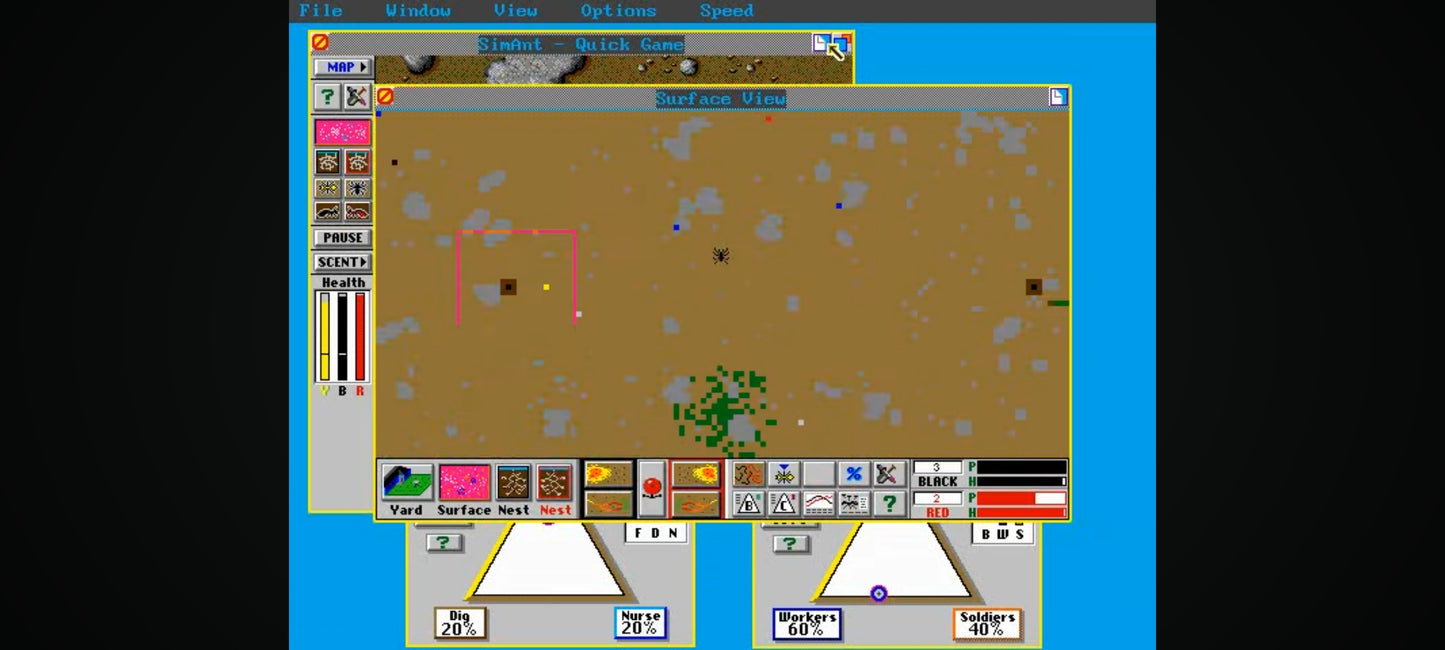 Jeu vidéo PC : sim ant jeu PC