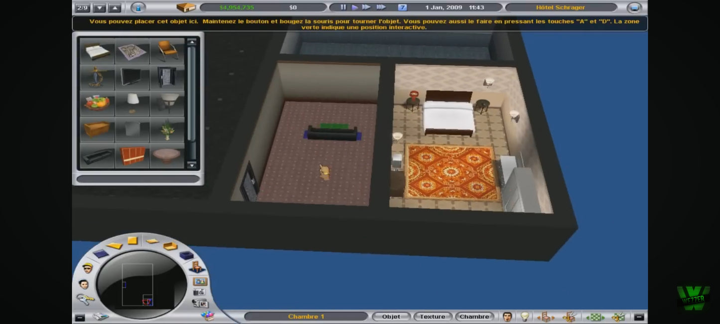 Jeu vidéo PC : hotel giant 2 gameplay pc