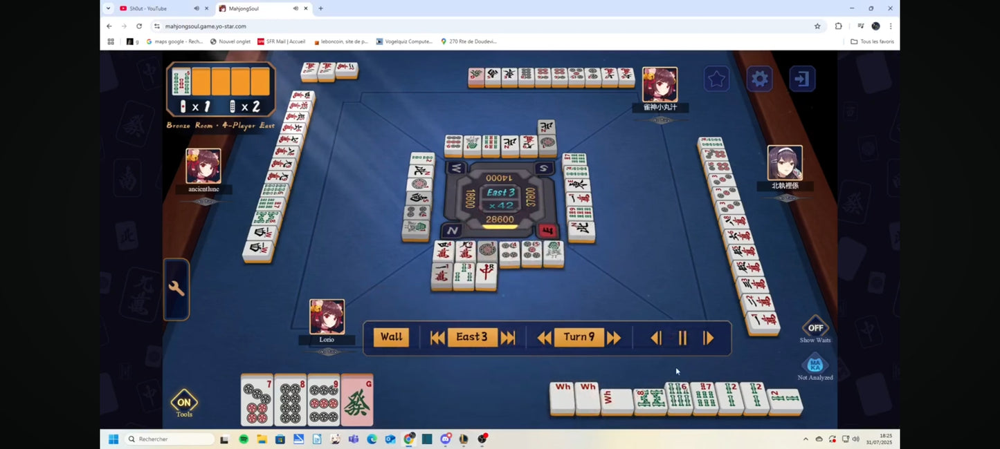 Jeu vidéo PC : le mah jong le plus authentique des jeux d'orient jeu pc