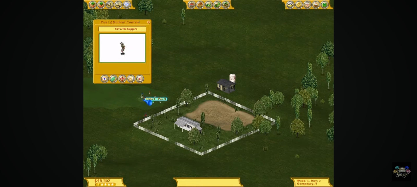 Jeu vidéo PC : Golf Resort Tycoon pc