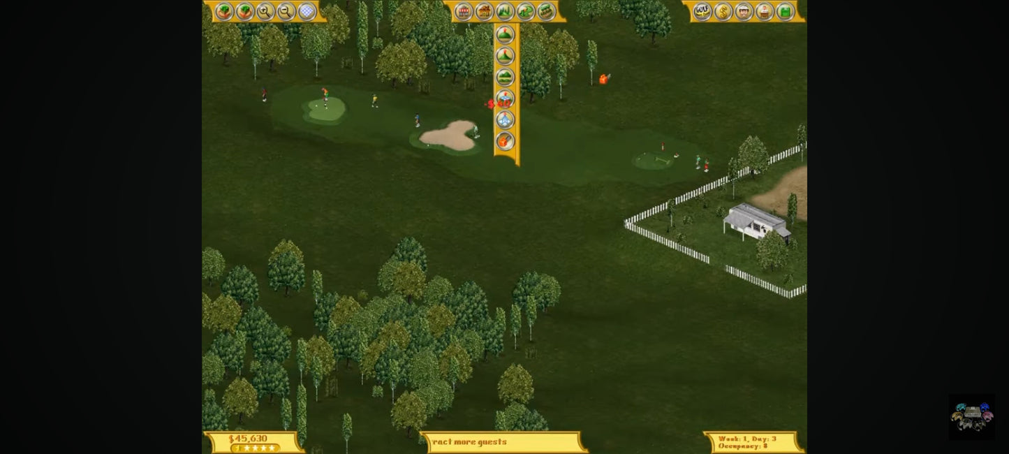 Jeu vidéo PC : Golf Resort Tycoon pc