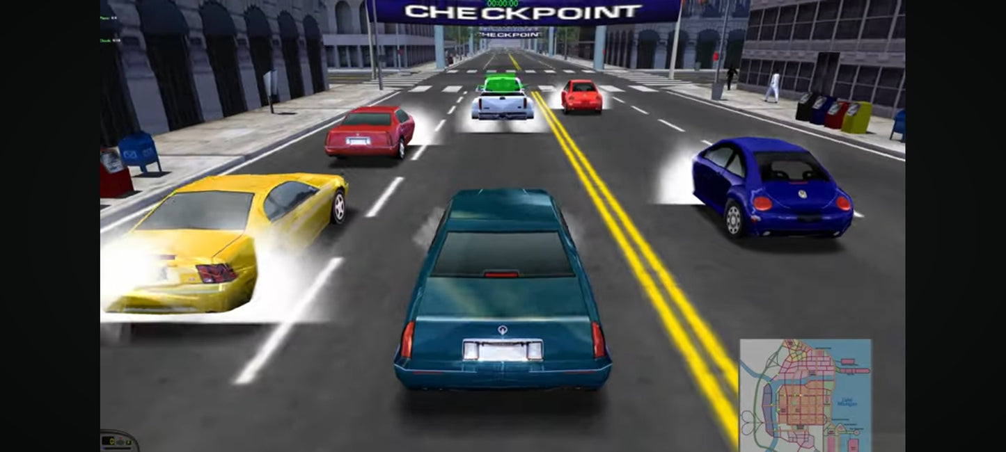 Jeu vidéo PC : midtown madness jeu PC