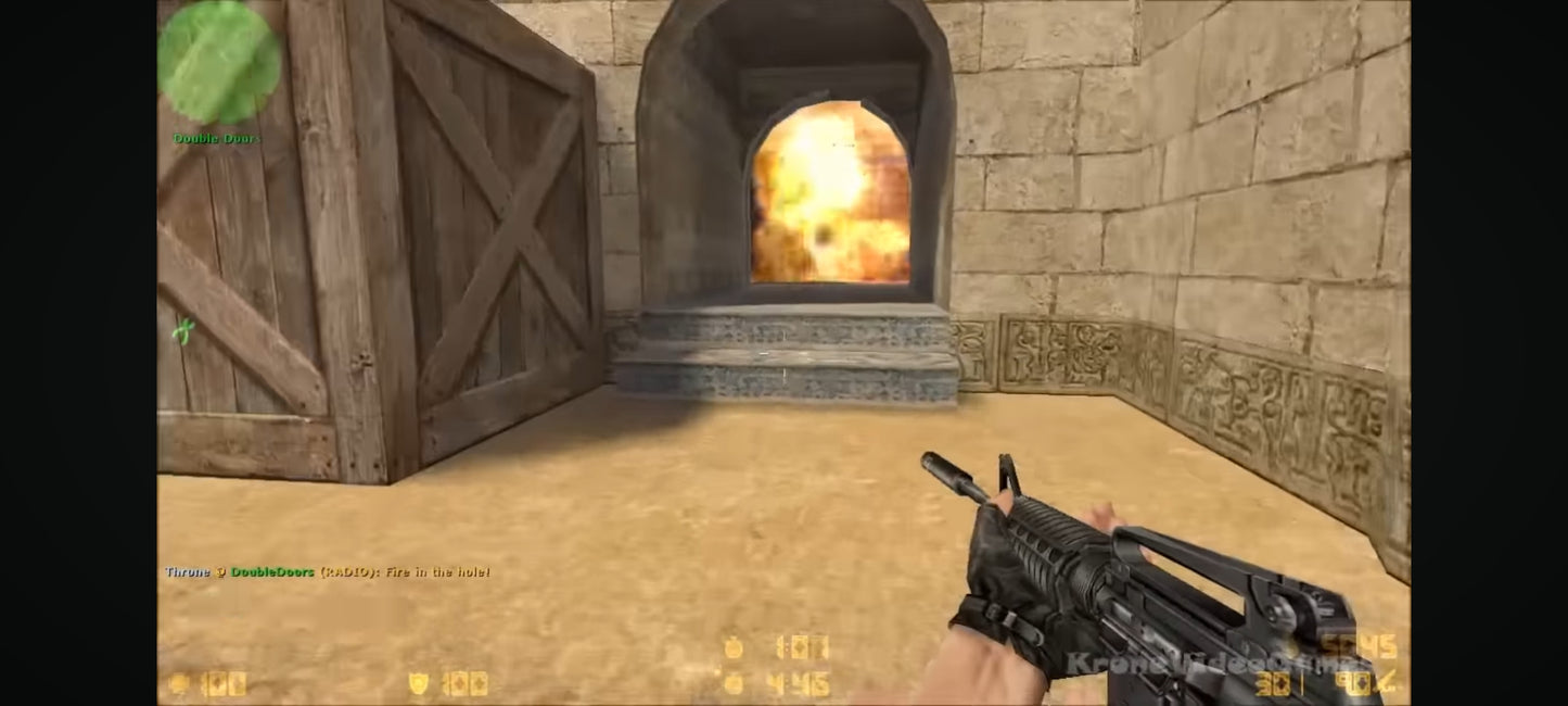 Jeu vidéo PC : counter strike condition zero gameplay pc
