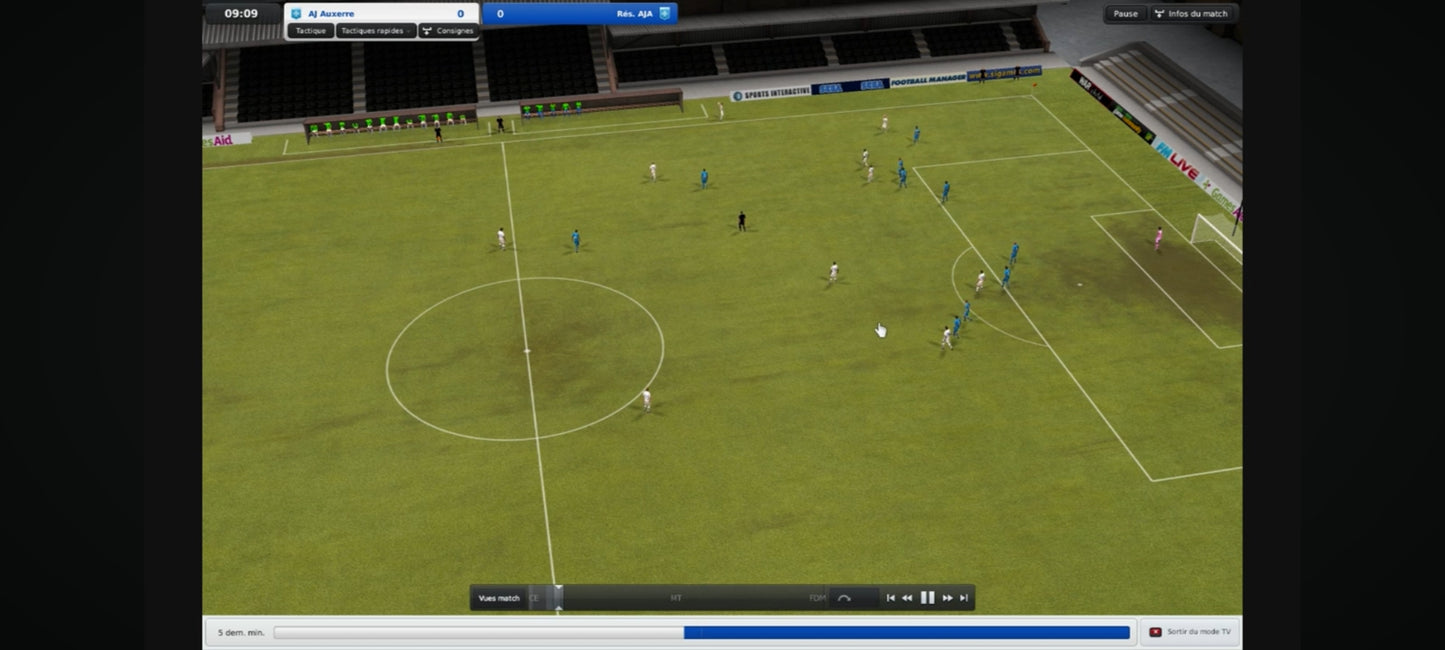 Jeu vidéo PC : Football manager 2011 jeu PC