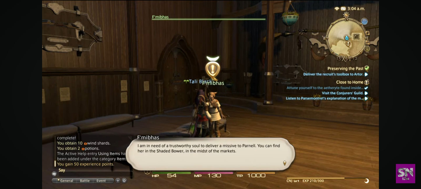 Jeu vidéo PS3 : arealm reborn final fantasy ps3