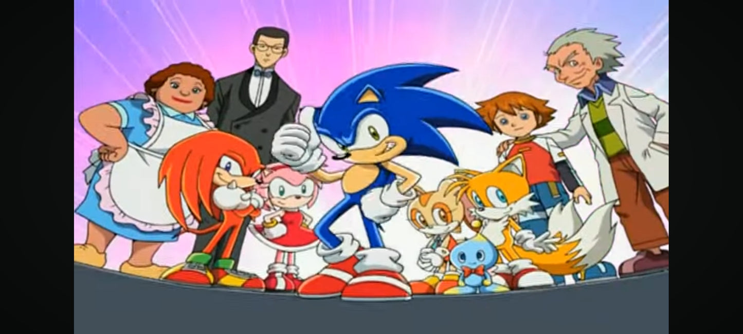 DVD : sonic x
