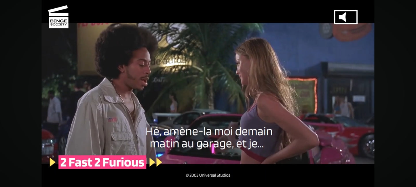 DVD : 2 fast 2 furious