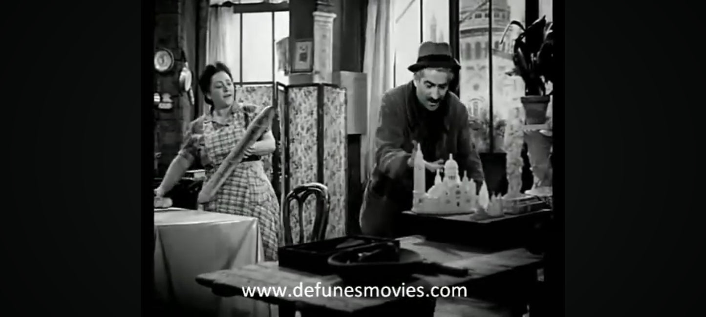 Louis de Funès escalier de service DVD