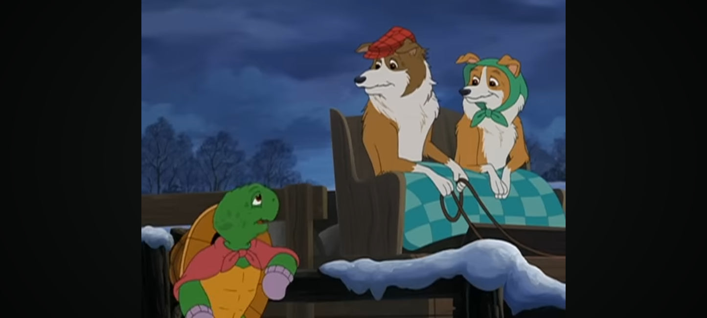 franklin a la neige DVD état Par