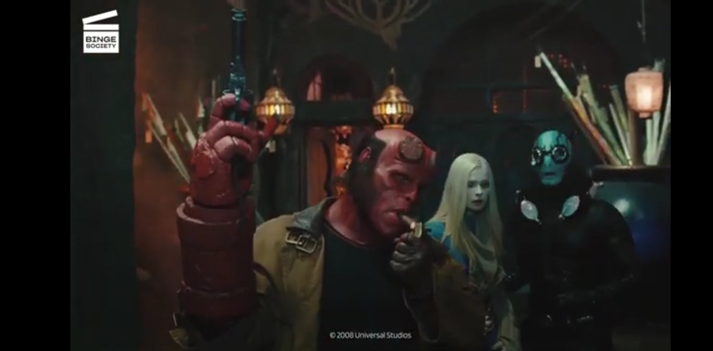 DVD Hellboy les legions D'or maudites