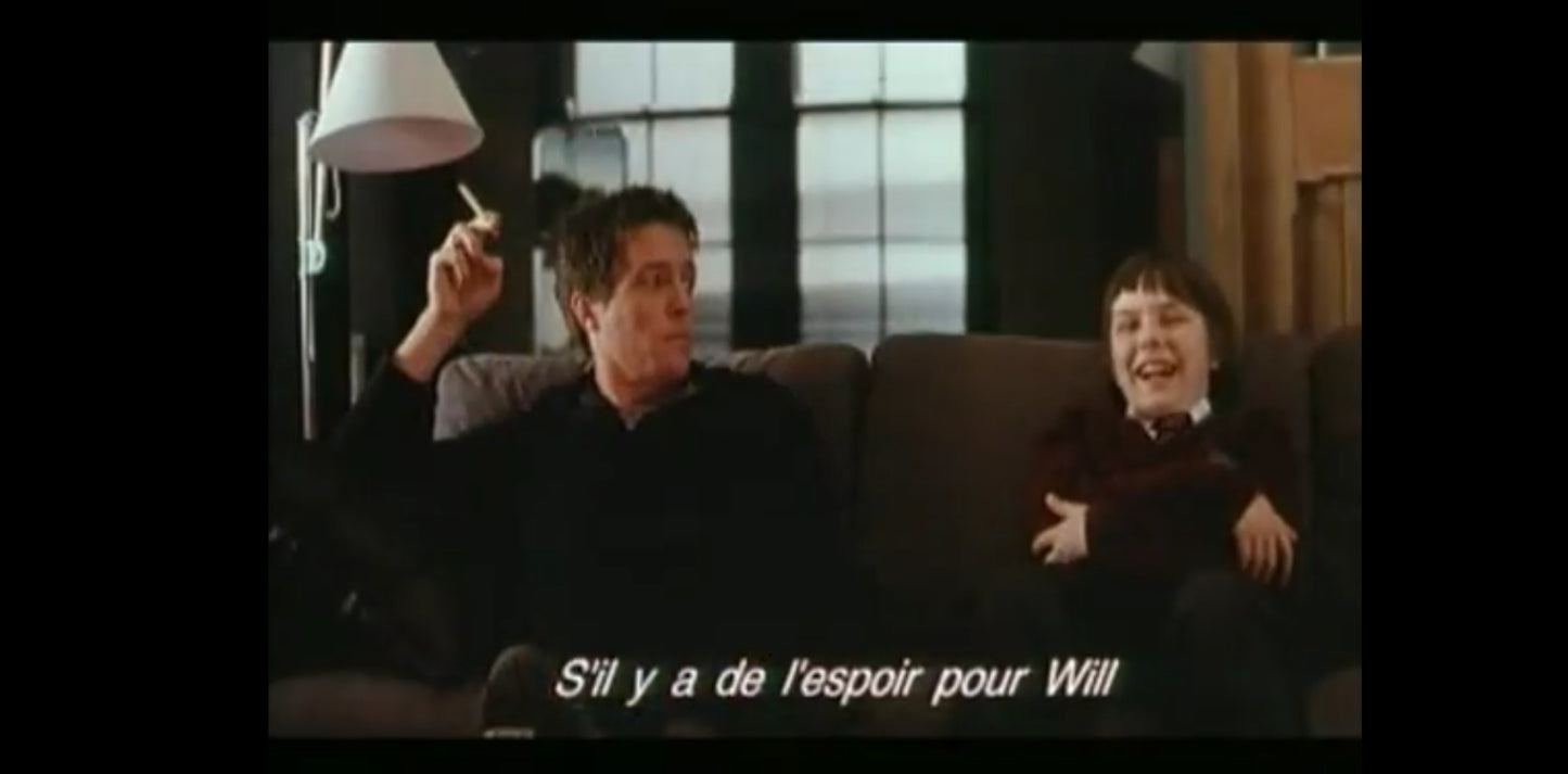 DVD Hugh Grant pour un garçon