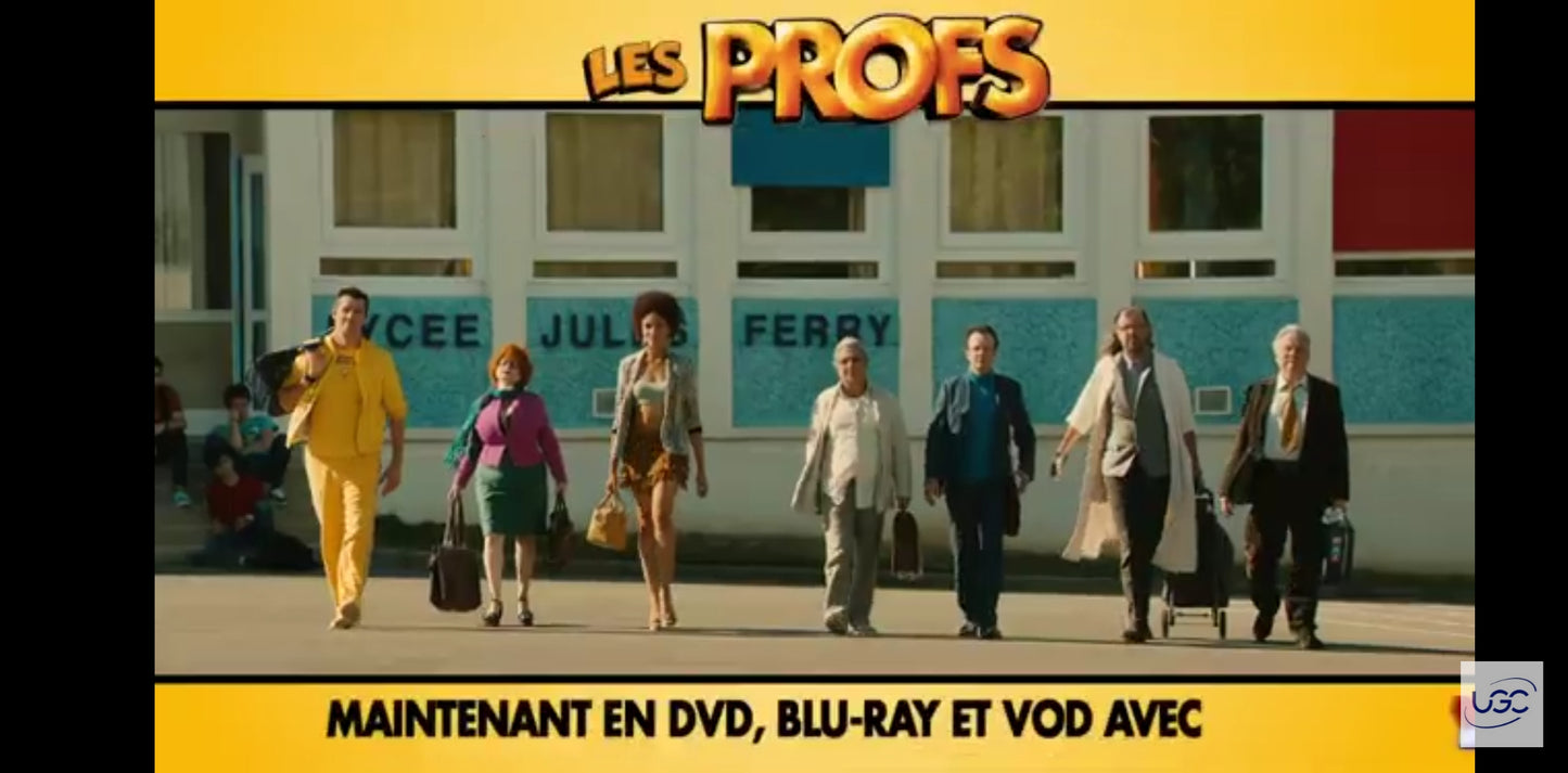 DVD les profs