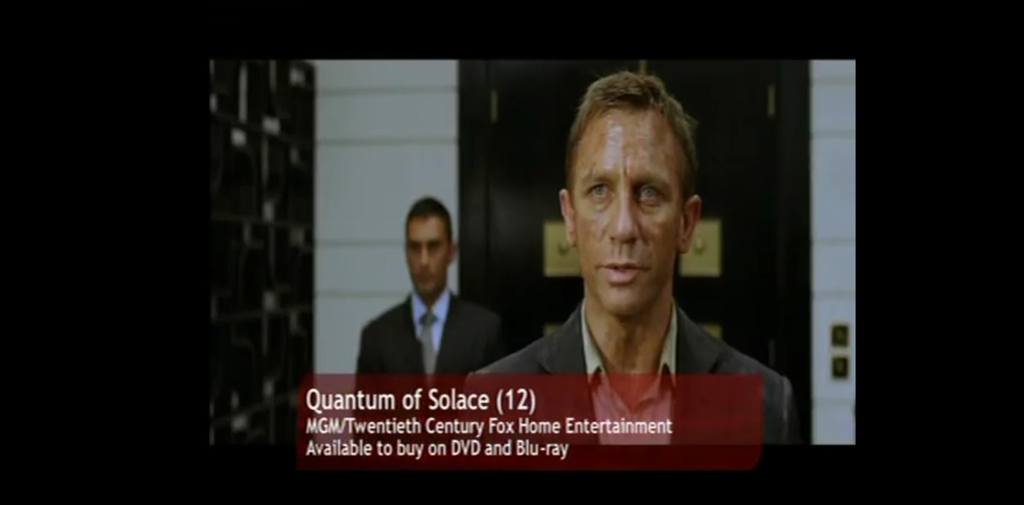 DVD quantum of solace