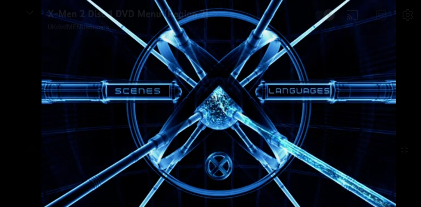 DVD x-men 2