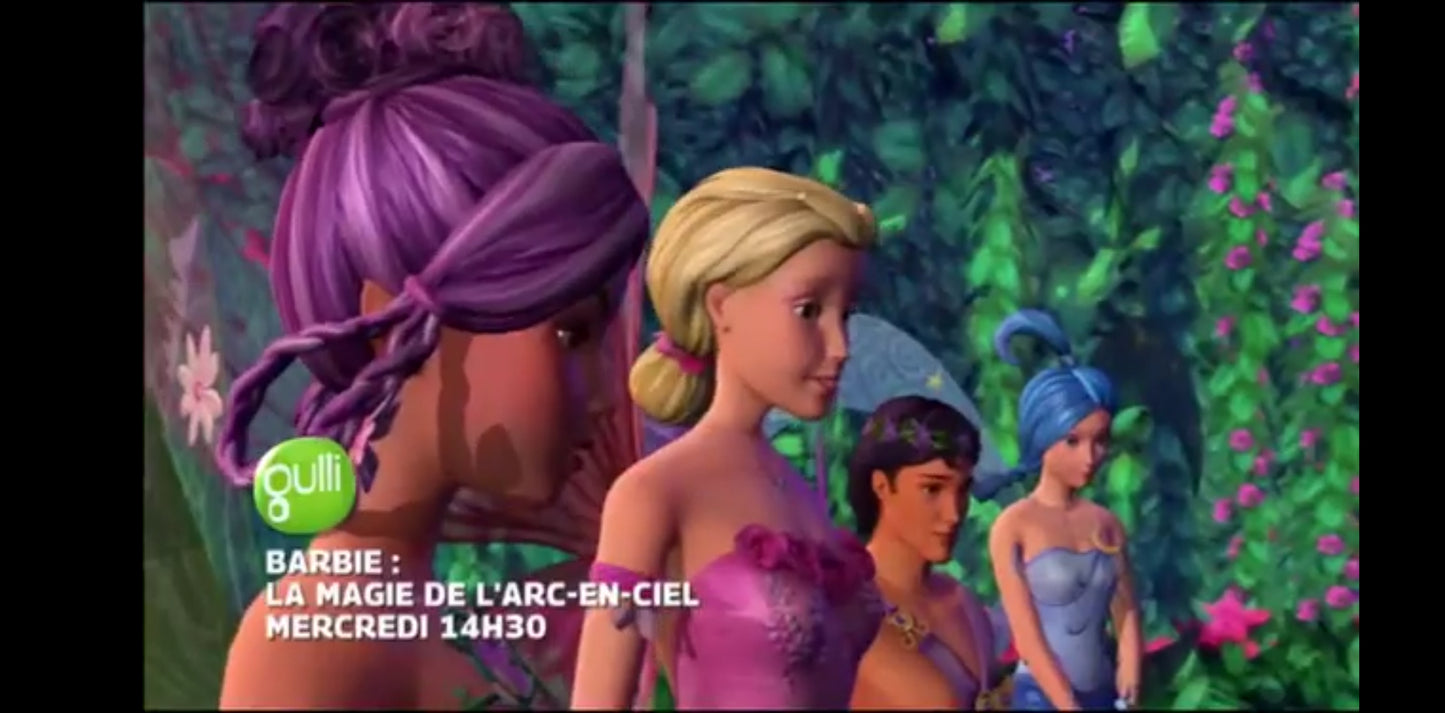 DVD barbie la magie de l'arc en ciel