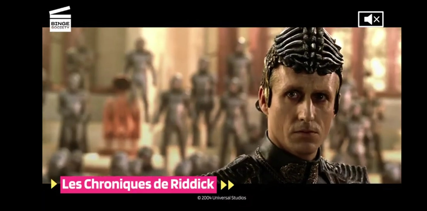 DVD vin diesel les chroniques de Riddick