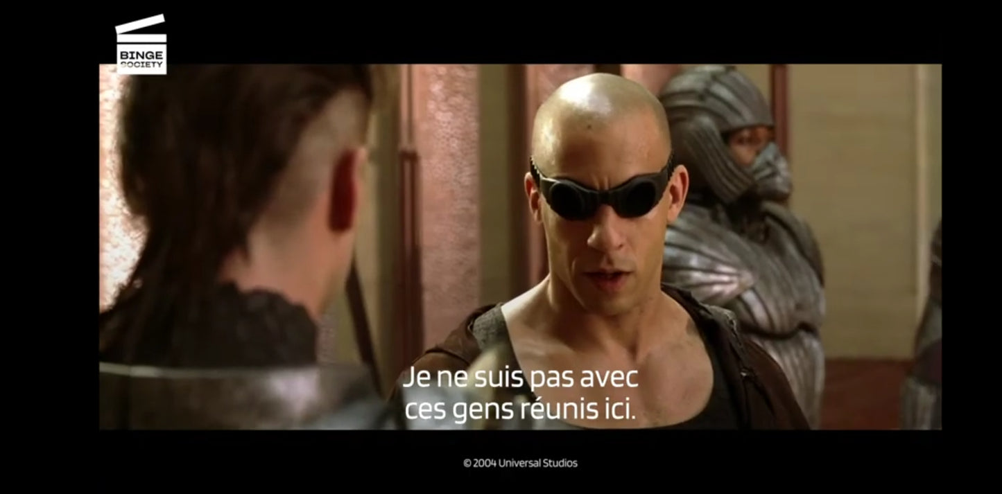 DVD vin diesel les chroniques de Riddick