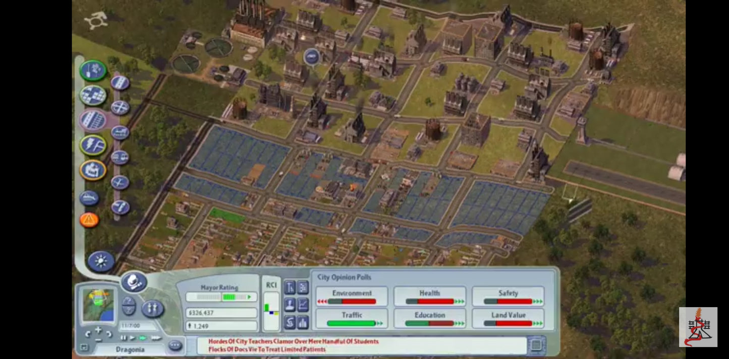 Jeu vidéo PC : Sim city 4