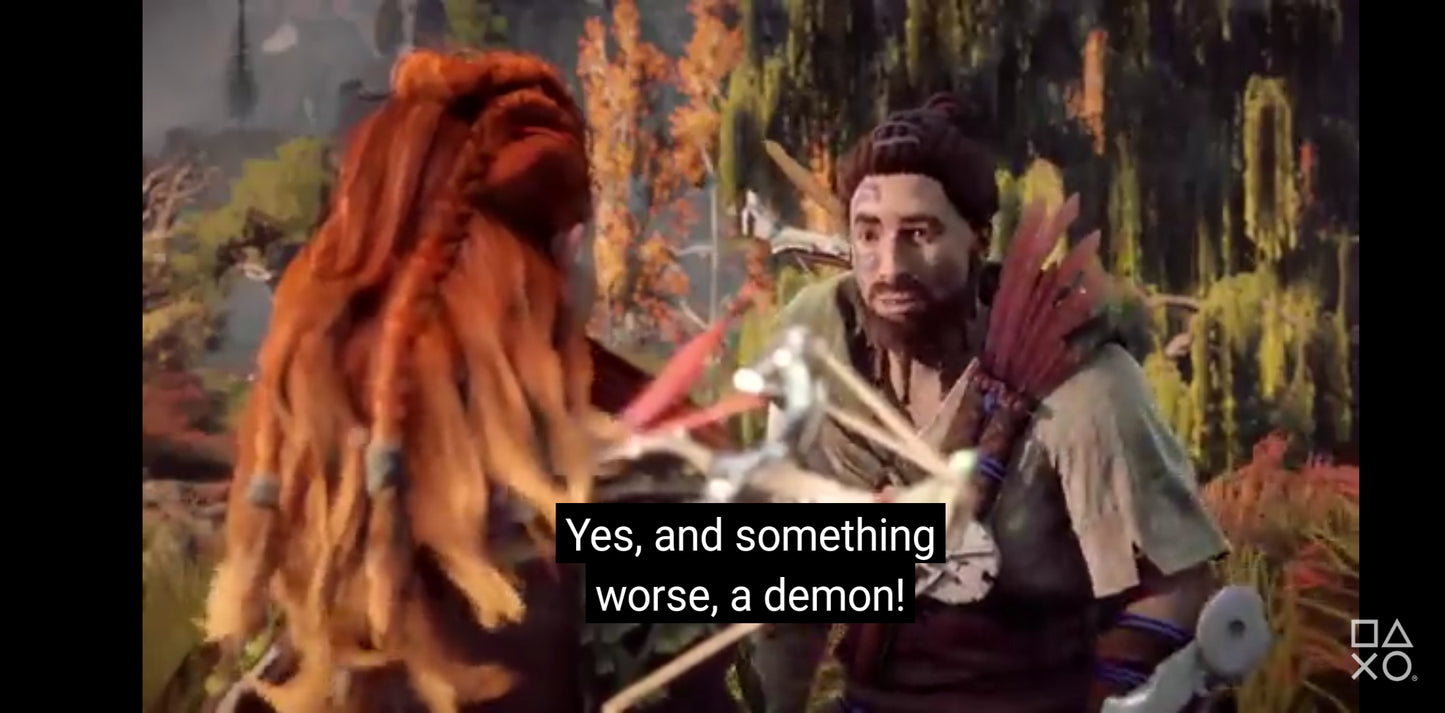 Jeu vidéo PS4 : horizon zero dawn