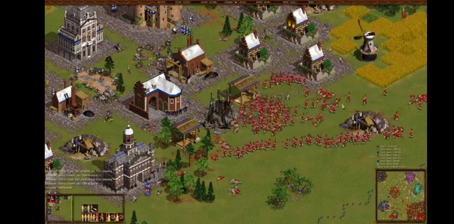 Jeu vidéo PC : cossacks jeu PC