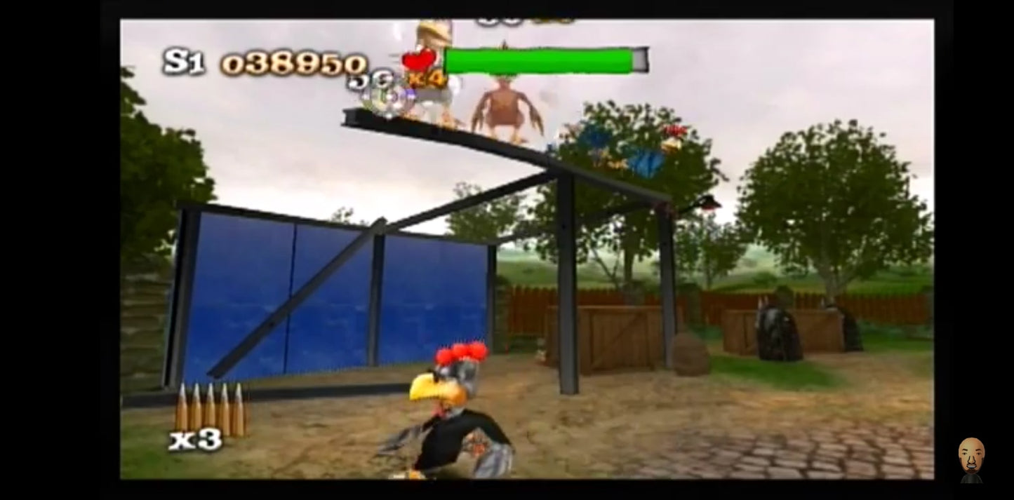 Jeu vidéo Wii : chicken riot