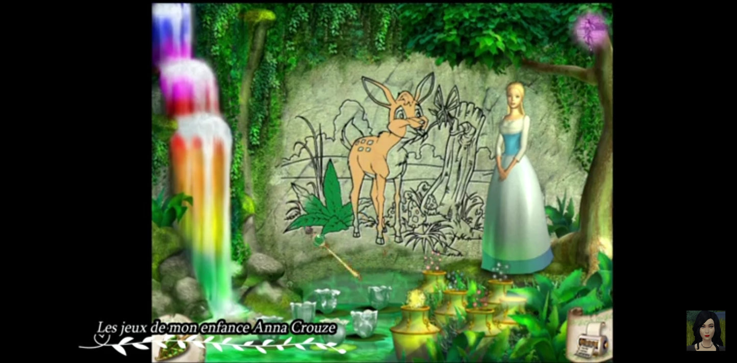 Jeu vidéo PC : barbie lac des cygnes la forêt enchantée