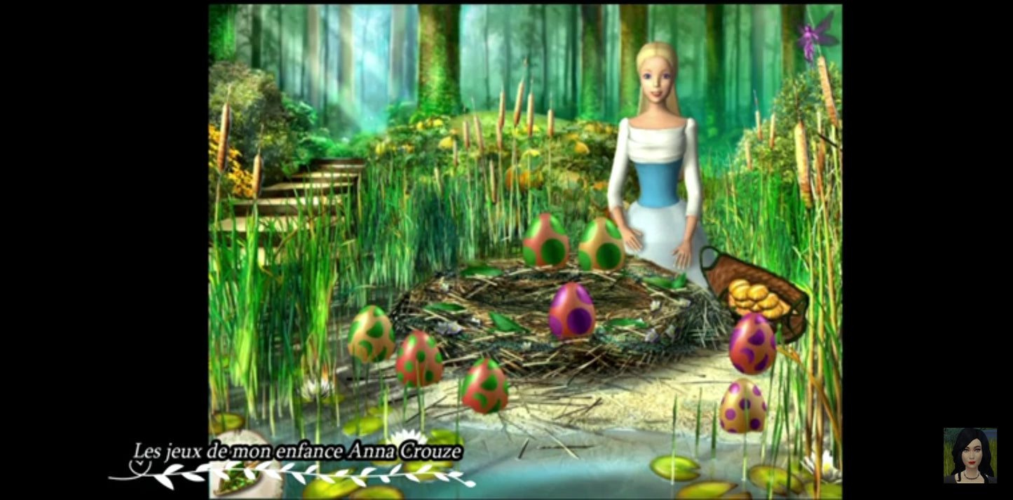 Jeu vidéo PC : barbie lac des cygnes la forêt enchantée