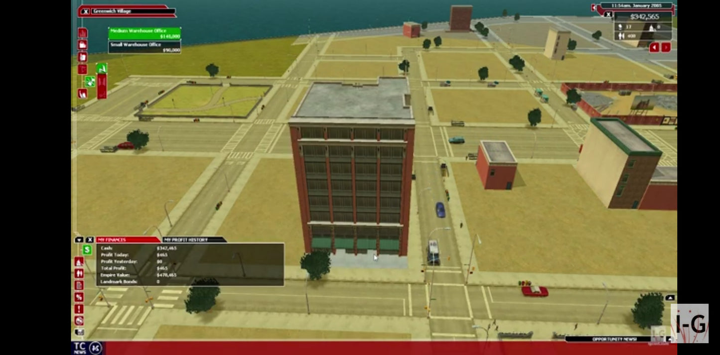 Jeu vidéo PC : tycoon city new York